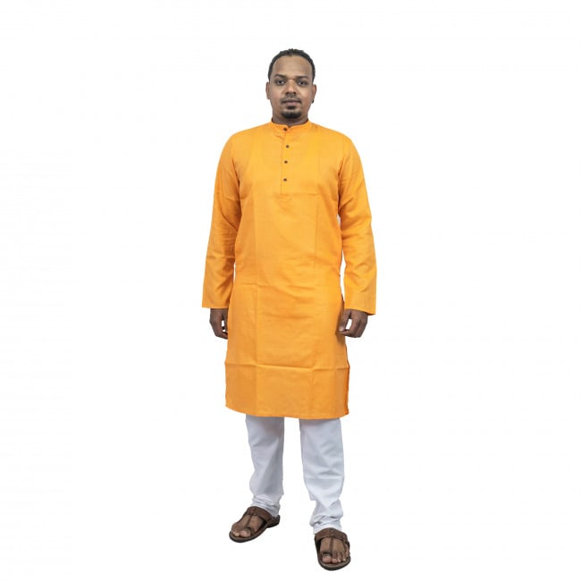 Cotton Kurta & Pyjama Set - 36