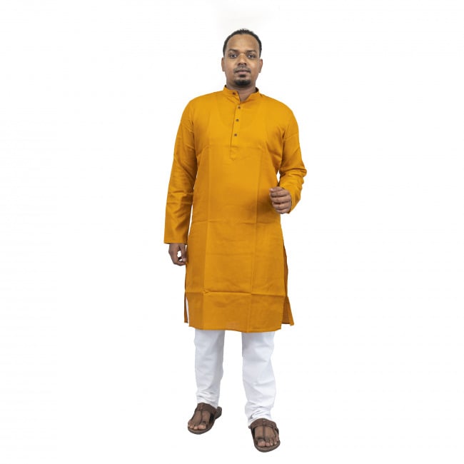 Cotton Kurta & Pyjama Set - 36
