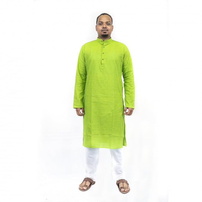 Cotton Kurta & Pyjama Set - 36