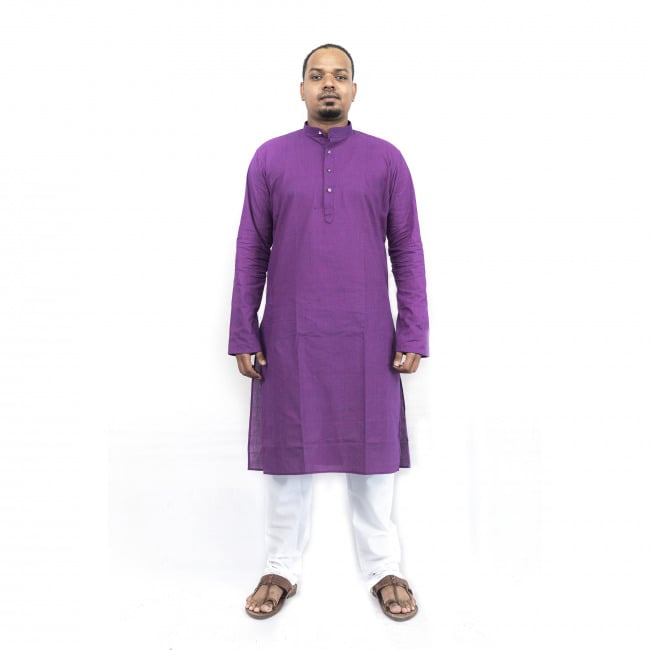 Cotton Kurta & Pyjama Set - 36