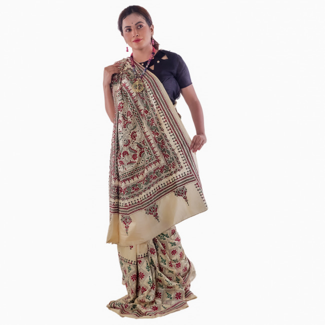 Tassar Saree