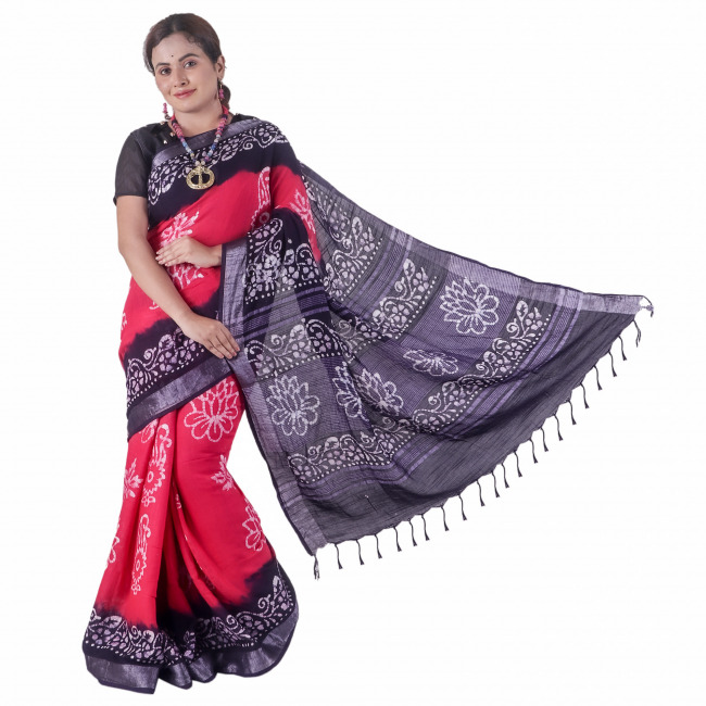 Handwoven Cotton Saree