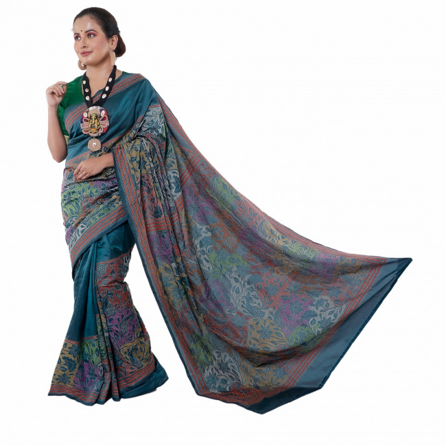 Handwoven Tussar Silk Saree