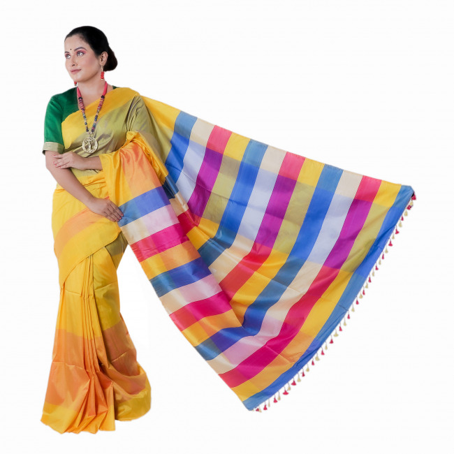 3D Silk Saree