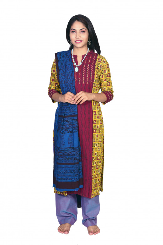 Tribes India Bagh Print Dupatta