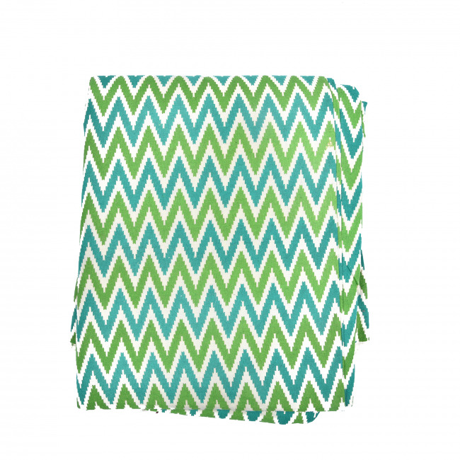 Tribes India Kalamkari Dress Material Green with Off White Color (1 Meter)