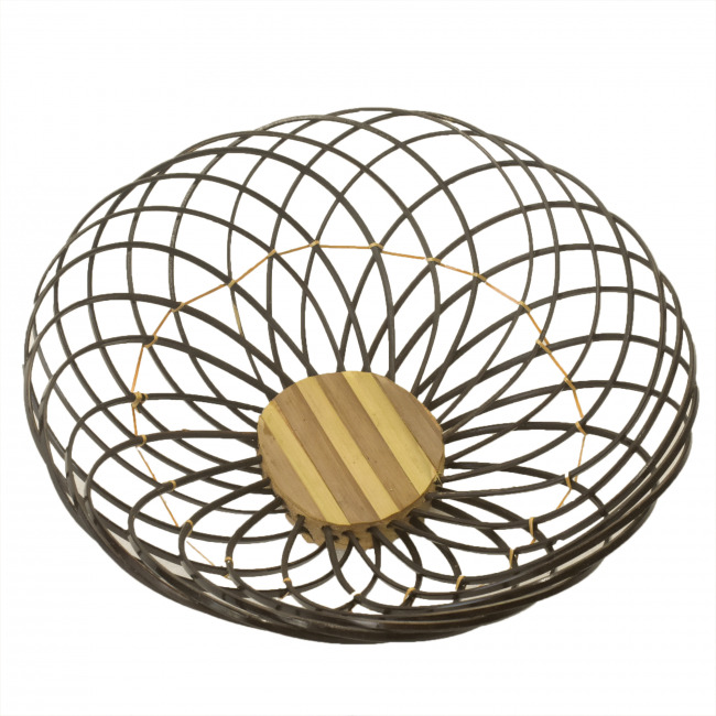 Handcrafted Bamboo Fruit Basket Small