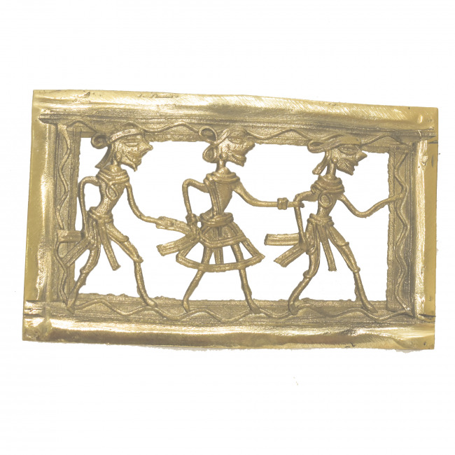 Handcrafted Metal Dokra art Jali 5X5