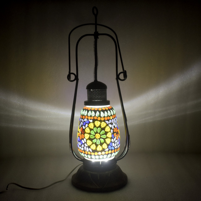 Handcrafted Multicolor Light Lamp