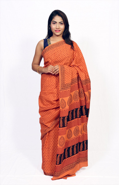 SAREE 6.30 Mtr Multi Color : Madh