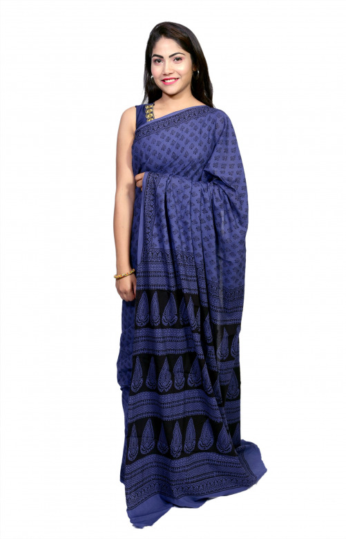 Tribes India Cotton Bagh Saree