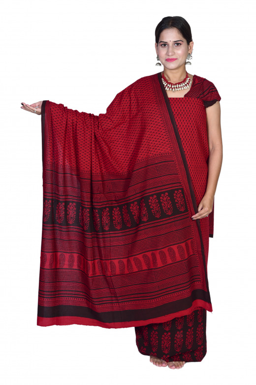 Tribes India Cotton Bagh Suit