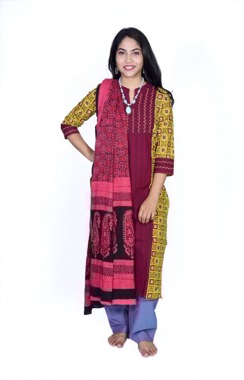 Tribes India Bagh Print Dupatta