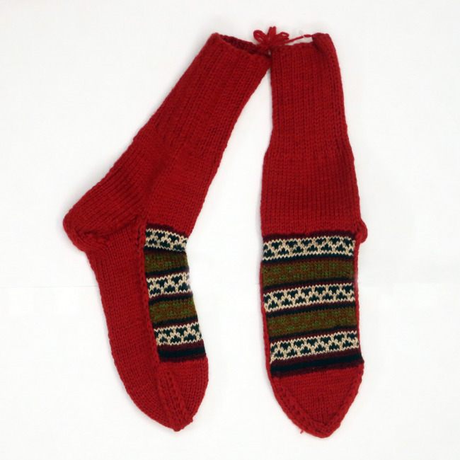Tribes India Woolen Multicolor Merino Socks