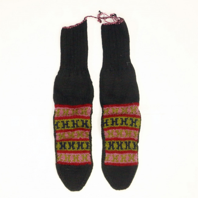 Woolen Multicolor Merino Socks