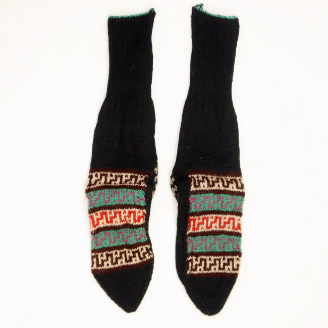 Tribes India Woolen Multicolor Merino Socks