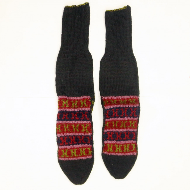 Tribes India Woolen Multicolor Merino Socks
