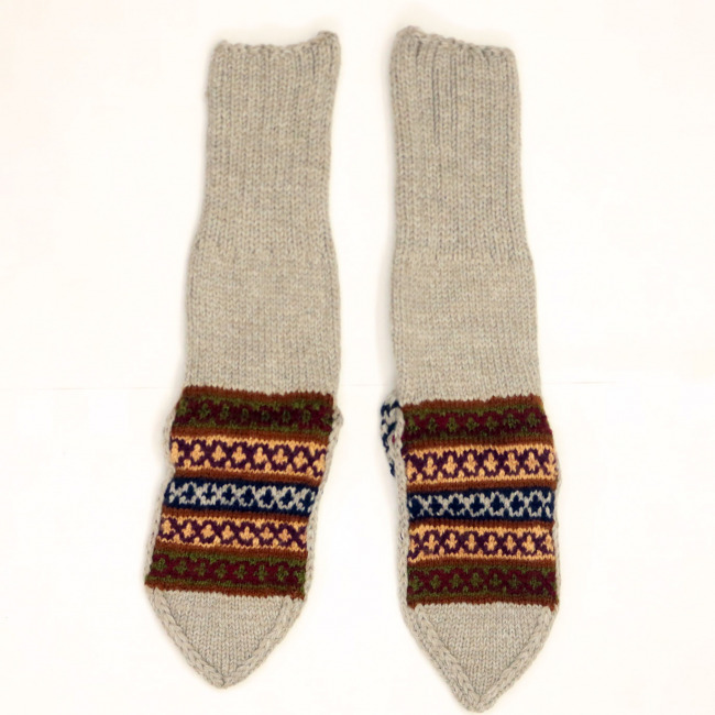 Tribes India Woolen Multicolor Merino Socks