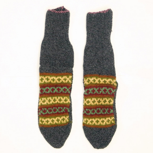 Tribes India Woolen Multicolor Merino Socks