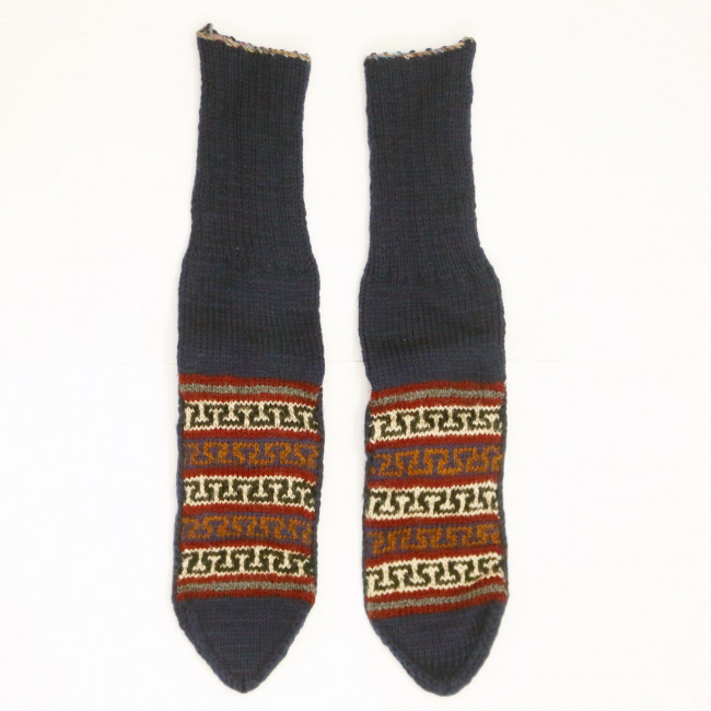 Tribes India Woolen Multicolor Merino Socks