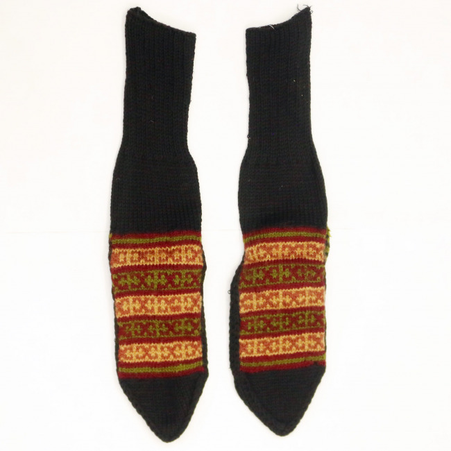 Tribes India Woolen Multicolor Merino Socks