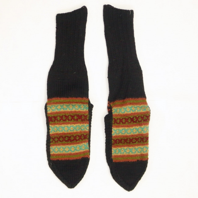 Tribes India Woolen Multicolor Merino Socks