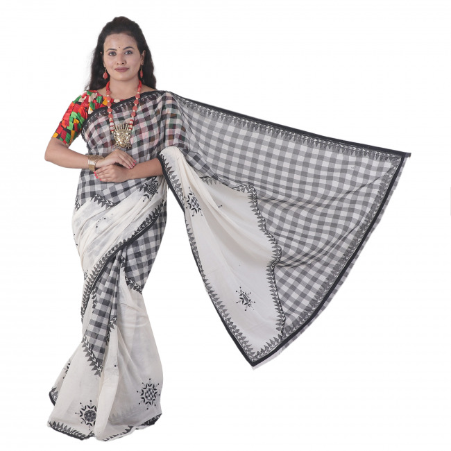 Cotton Mix Match Saree
