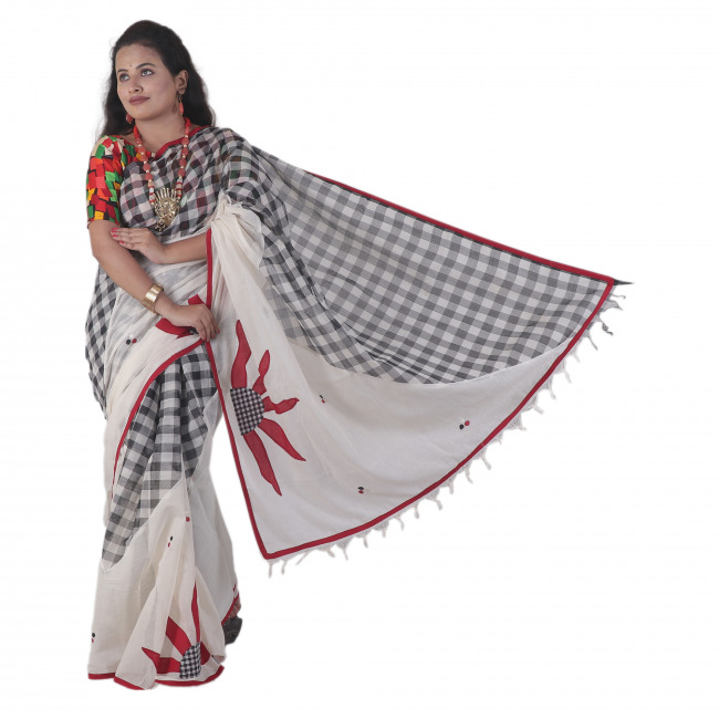 Cotton Mix match Saree
