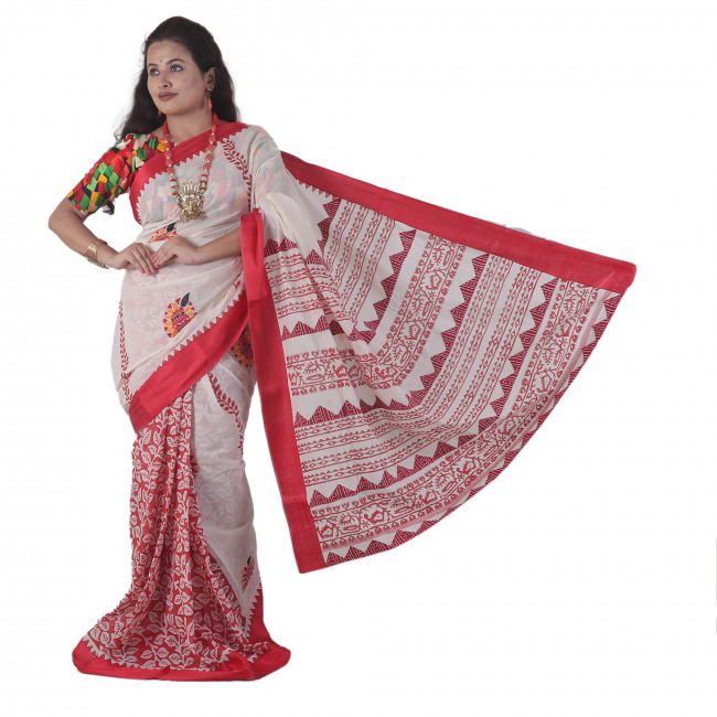 Cotton Mix Match Saree