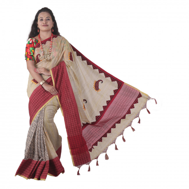 Cotton Mix Match Saree