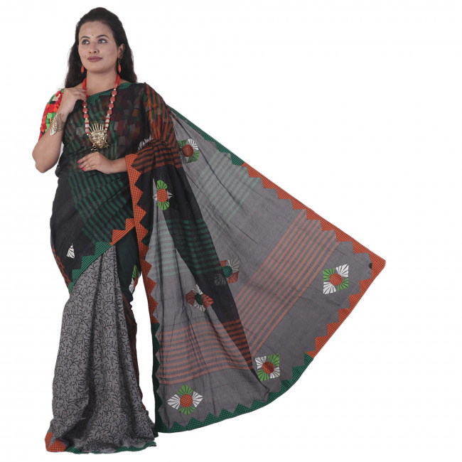 Cotton Mix Match Saree