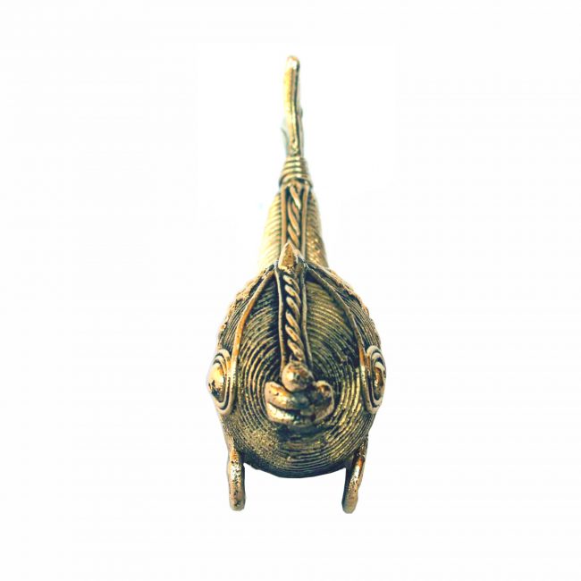 Handcrafted Metal Net Fish