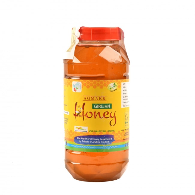 GCC Girijan Honey - Organic Multifloral 100% Pure & Fresh 1Kg