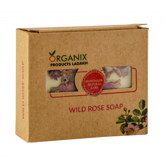Handmade Natural Wild Rose Soap