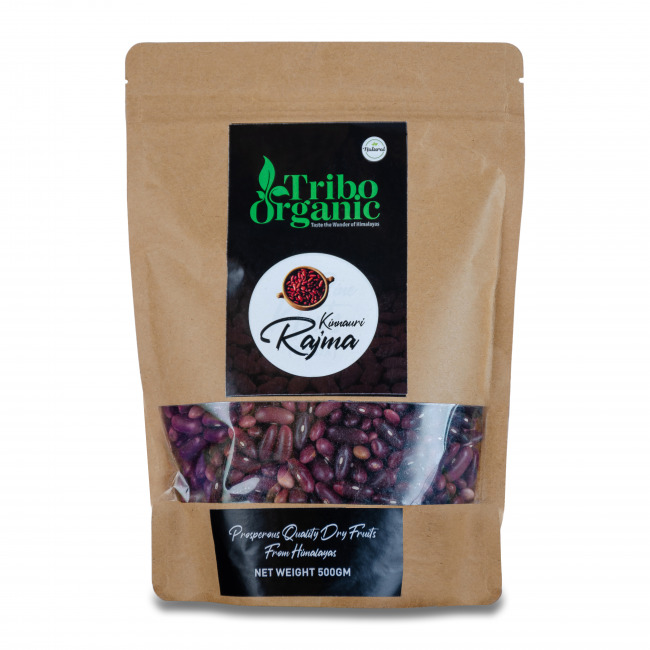 Tribo Organic Kinnauri Rajma (500 Grams)