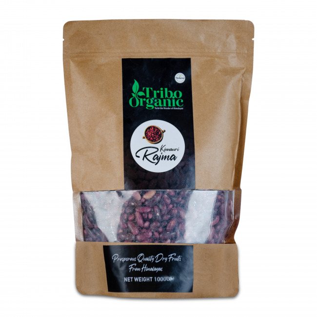 Tribo Organic Kinnauri Rajma (1000 Grams)