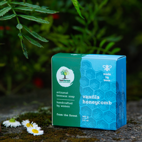 Handmade Beeswax Vanilla Soap (100 Grams)