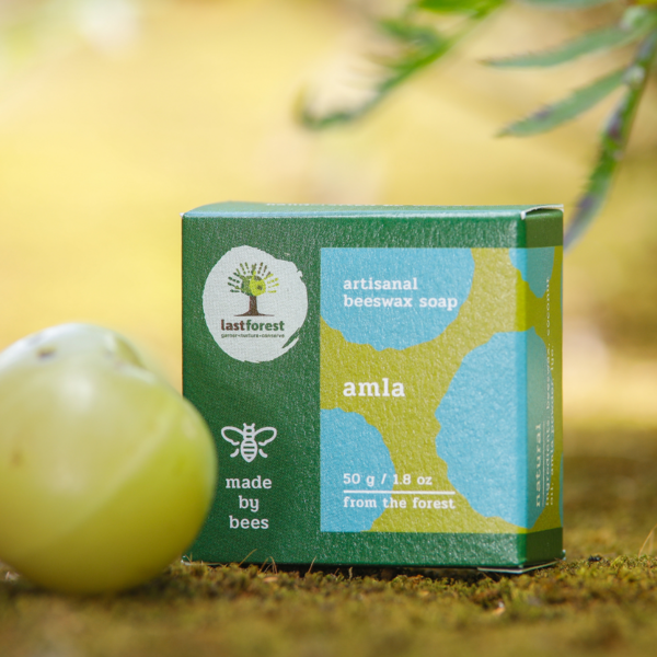 Handmade Beeswax Amla Soap (50 Grams)