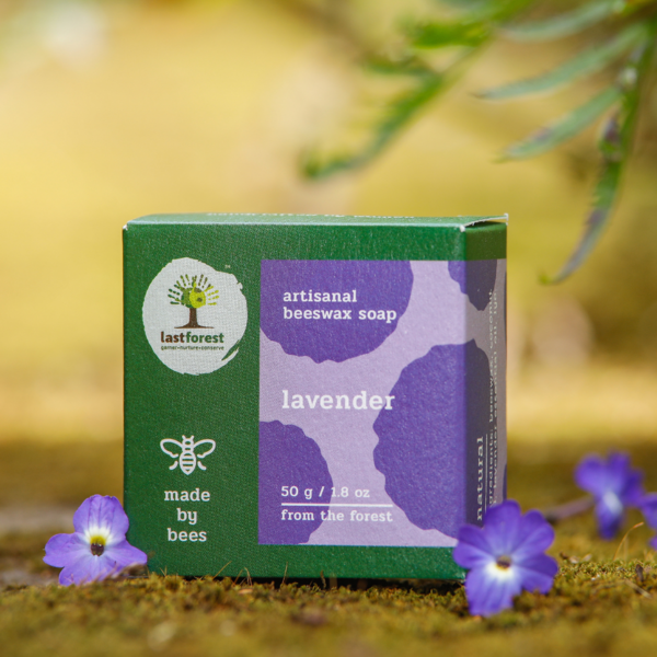 Handmade Beeswax Lavender Soap (50 Grams)