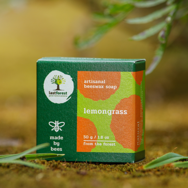 Handmade Beeswax Lemongrass Soap (50 Grams)