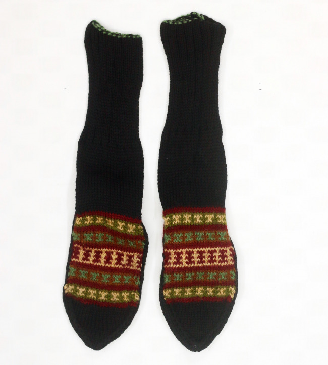 Tribes India Woolen Multicolor Merino Socks