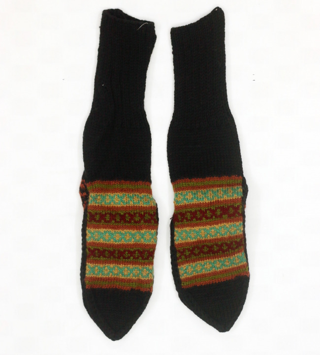 Tribes India Woolen Multicolor Merino Socks