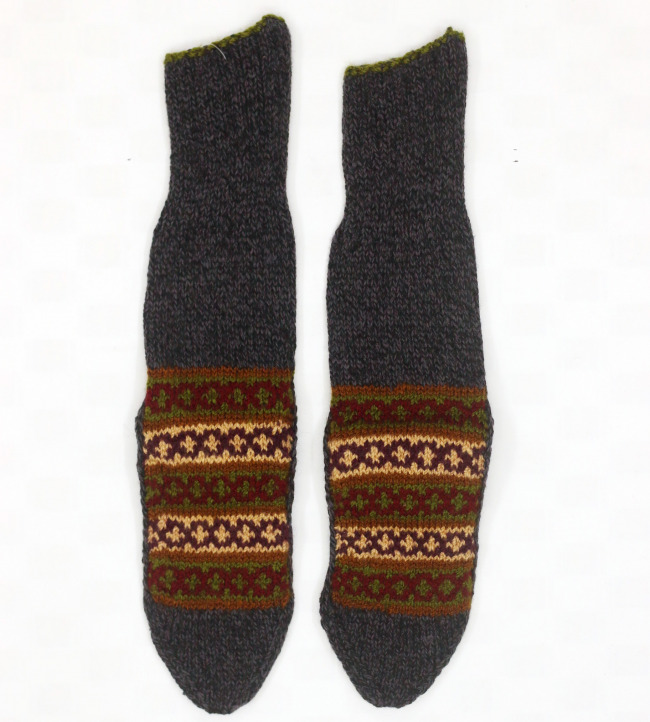 Tribes India Woolen Multicolor Merino Socks