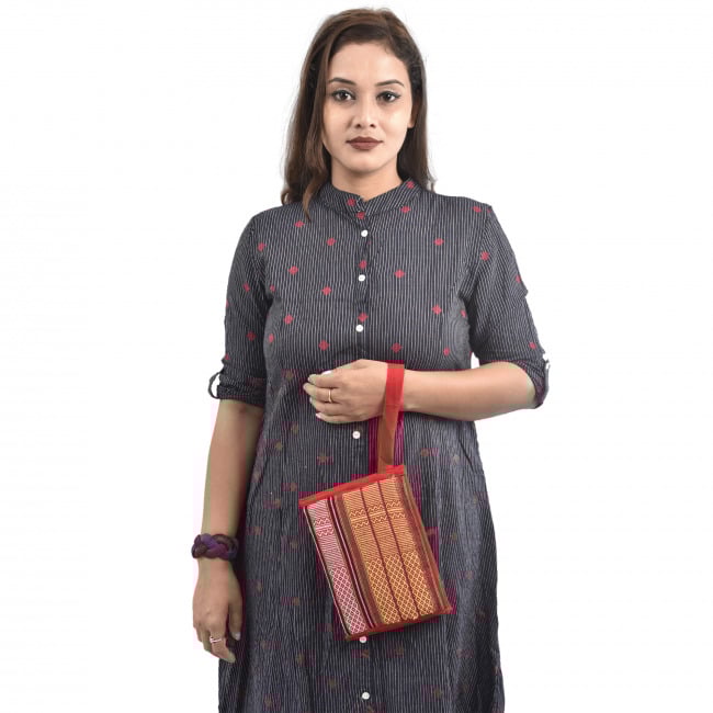 Handmade Traditional Hand Purse from Rabha Tribe of Assam