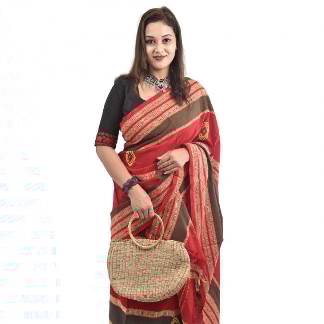 Handmade Water Hyacinth Grass Tote bag Medium Size