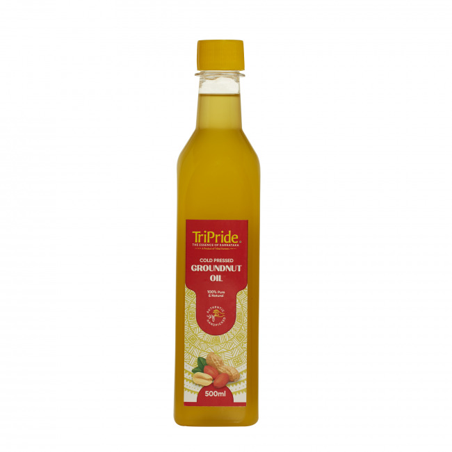 Cold Pressed Groundnut oil (500 ML)