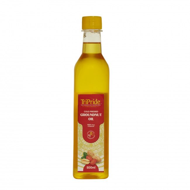 Cold Pressed Groundnut oil (500 ML)