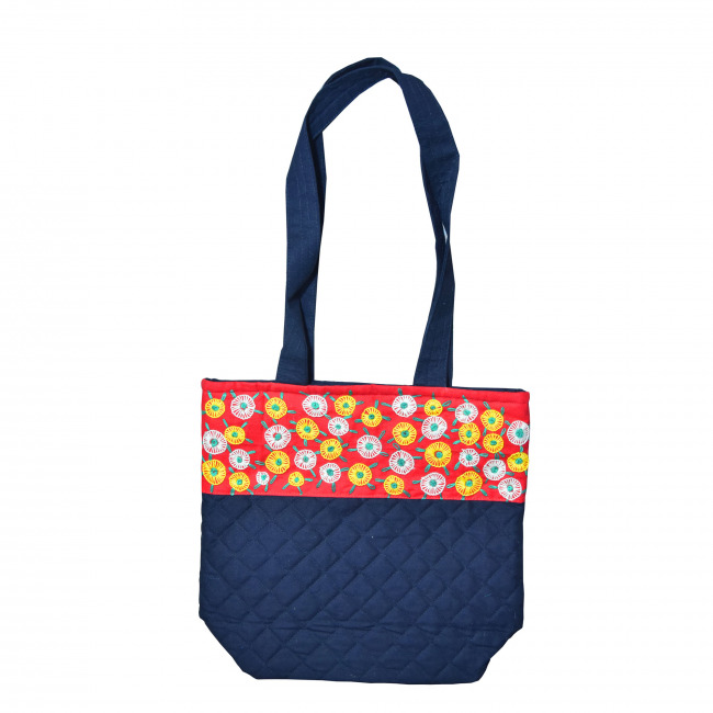 Hand Work Embroidery Bag Black (35Ã—32 cm)