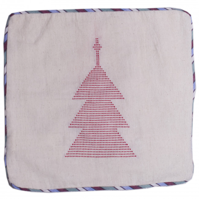 Hand Woven Tribal Motifs Cushion Cover