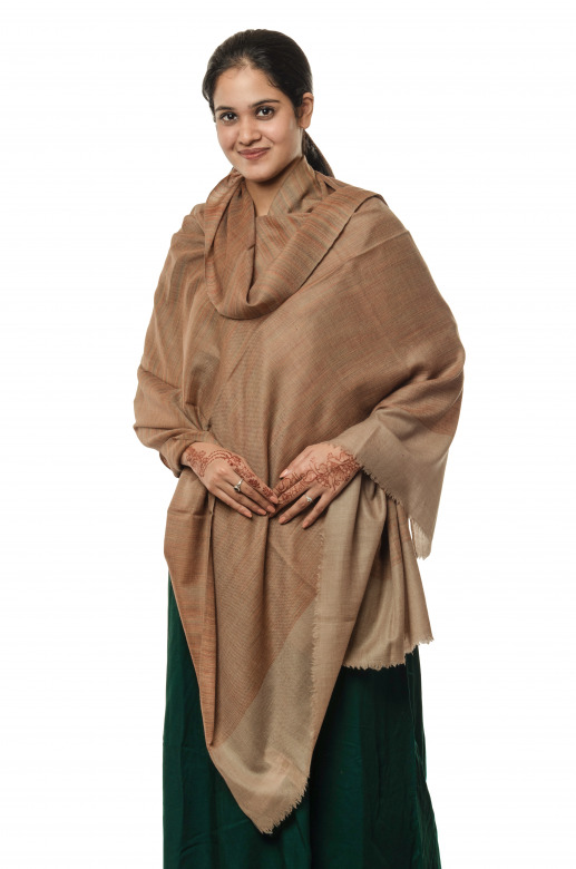 Handwoven Pure Woolen Multicolor Shawl Leh